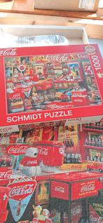Coca-Cola Puzzel - Schmidt - 1000 Stukjes, Ophalen, 500 t/m 1500 stukjes, Zo goed als nieuw, Legpuzzel