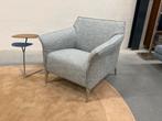 Nieuw Leolux Mayon Fauteuil Ruvido Blauw design stoel stof, Leolux, Nieuw, 75 tot 100 cm, Ophalen of Verzenden