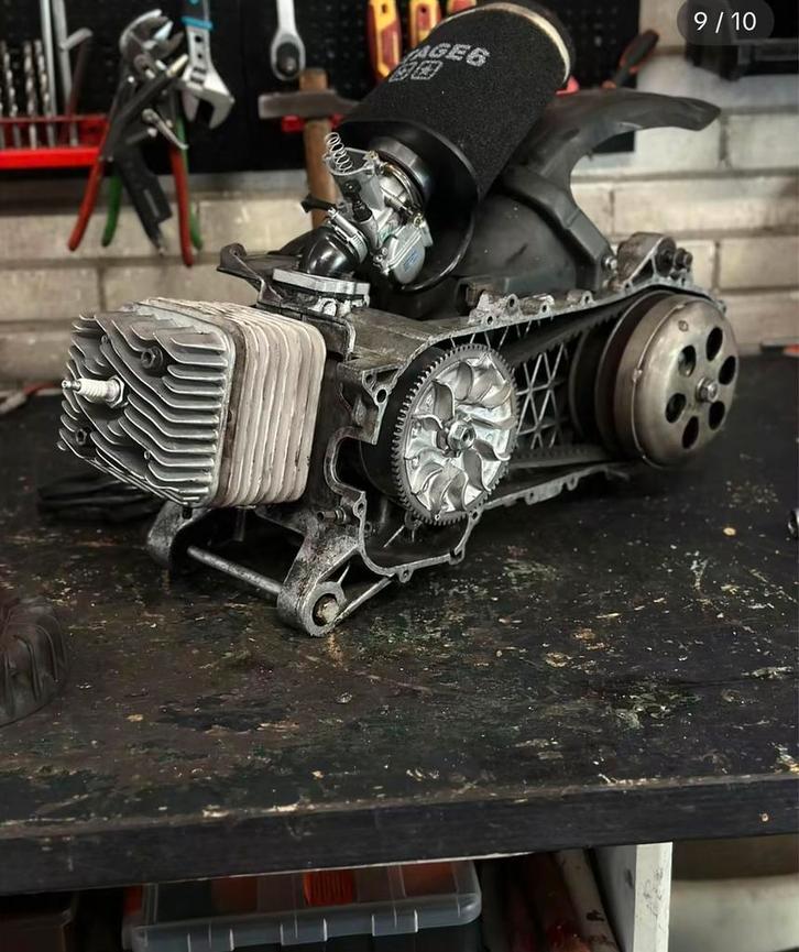 Malossi 172cc Scooter Blok, Fietsen en Brommers, Brommeronderdelen | Scooters, Gebruikt, Overige merken, Blok, Ophalen