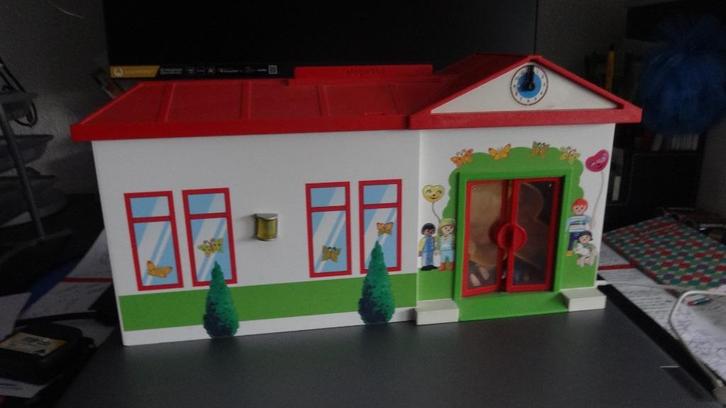 Play Mobil school, Kinderen en Baby's, Speelgoed | Playmobil, Zo goed als nieuw, Complete set, Ophalen of Verzenden