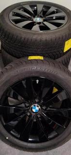 Winterbandenset Bridgestone Blizzak BMW, Auto-onderdelen, Banden en Velgen, Ophalen, Gebruikt, Banden en Velgen, 17 inch