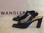 Wandler, Isa slingback, zwart, maat 39, Kleding | Dames, Schoenen, Ophalen of Verzenden, Zo goed als nieuw, Zwart