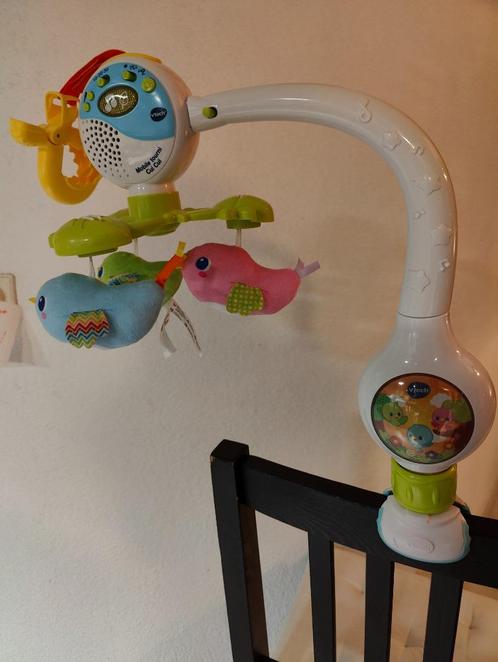 Muziekmobiel baby, Kinderen en Baby's, Speelgoed | Babyspeelgoed, Zo goed als nieuw, Mobiel, Met licht, Met geluid, Ophalen