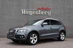 Audi Q5 2.0 TFSI Quattro (2x) S-line Sport Camera Trekhaak, Origineel Nederlands, Te koop, Zilver of Grijs, 5 stoelen