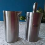 Zack r.v.s suikerstrooier met melkkannetje, Huis en Inrichting, Ophalen of Verzenden, Zo goed als nieuw