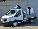 Ford Transit 130pk Hoogwerker 11meter Werkhoogte Trekhaak Ai, Auto's, Stof, Euro 6, 4 cilinders, Wit