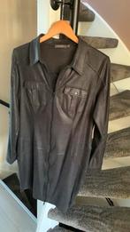 GEISHA lederlook zwart tuniek/jurkje XL, Kleding | Dames, Ophalen of Verzenden, Zo goed als nieuw, Maat 42/44 (L), Zwart