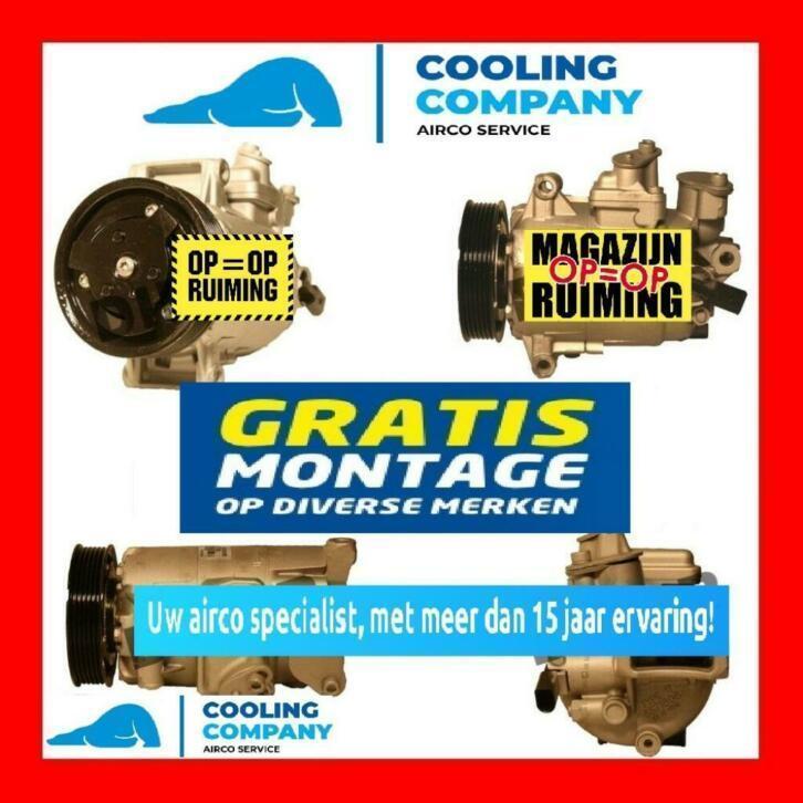 airco compressor VOLKSWAGEN SEAT SKODA PASSAT polo aircopomp, Auto diversen, Overige Auto diversen, Ophalen of Verzenden