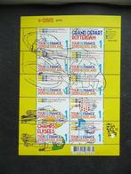 Nederland 2010, Velletje van 10 'Tour de France' V2720-'29, Ophalen of Verzenden, Na 1940, Postfris