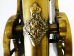 Decoratief kanon signaalkanon wapenschild leeuw Nederland, Antiek en Kunst, Ophalen of Verzenden