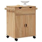 Keukentrolley trolley grenenhout GRATIS BEZORGD, Verzenden, Nieuw