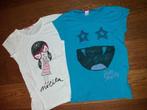 Nolita t-shirts 2 stuks - 164, Meisje, Ophalen of Verzenden, Zo goed als nieuw, Shirt of Longsleeve