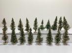 Scenery: set van 18 bomen 10-11cm voor H0-spoor, Gebruikt, Natuur, Gelijkstroom of Wisselstroom, Analoog