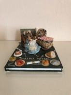 Beatrix Potter Hunca Munca Muis Beeldje op Boek Ltd. Edition, Verzamelen, Beelden en Beeldjes, Ophalen of Verzenden, Zo goed als nieuw