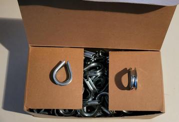 wire rope doos met Vingerhoed Oogdraad Oogje Kabeldraad beschikbaar voor biedingen