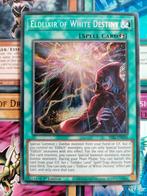 Eldlixir of White Destiny - Secret Rare SESL - Yu-Gi-Oh, Ophalen of Verzenden, Zo goed als nieuw, Losse kaart, Foil