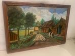 boerderij schilderij, Antiek en Kunst, Ophalen of Verzenden