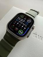 Apple Watch Ultra 2 49mm Titanium + LTE | Doos + Nomad band, Ophalen, Apple Watch ⌚️, IOS, Zo goed als nieuw