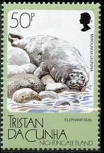 Tristan da Cunha 1988, QEII, Zeeolifant postfris., Postzegels en Munten, Postzegels | Thematische zegels, Verzenden, Postfris