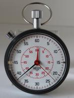 Heuer rattrapante stopwatch; 60er jaren; met doos; goed,mooi, Verzenden, Staal, Overige merken, 1960 of later