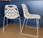 Twee Eetkamerstoelen, Ophalen, Gebruikt, Twee, Wit