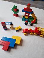 LEGO Duplo 2220 - Vintage dorp Set brandweer, Ophalen of Verzenden, Gebruikt, Complete set, Duplo