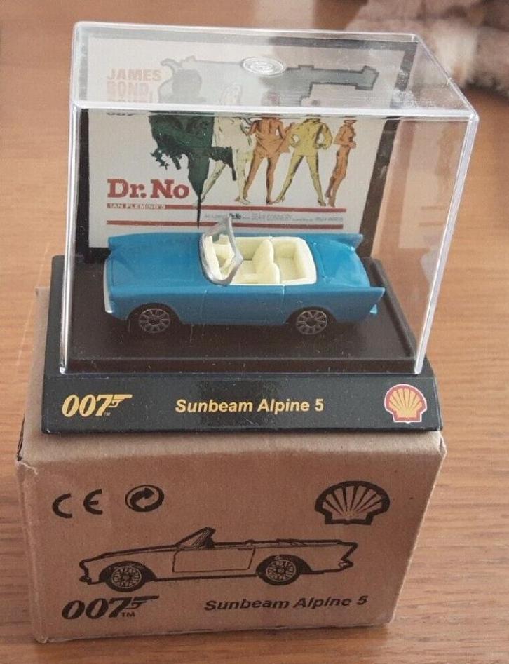 SUNBEAM ALPINE 5 JAMES BOND 007 SHELL, Hobby en Vrije tijd, Modelauto's | 1:43, Zo goed als nieuw, Auto, Overige merken, Ophalen of Verzenden