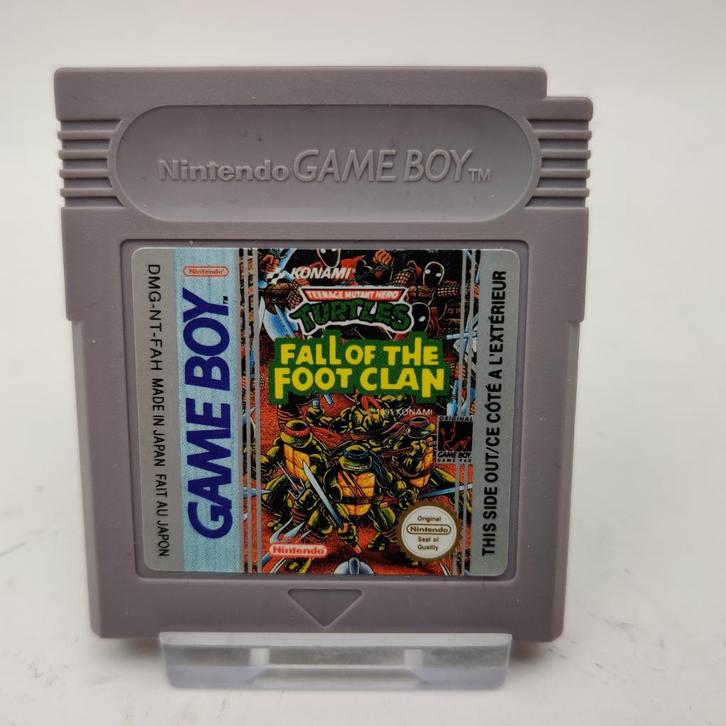 Turtles Fall of the Foot Clan Gameboy nu voor €19.99, Spelcomputers en Games, Games | Nintendo Game Boy, Zo goed als nieuw, Avontuur en Actie
