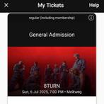 1x 8TURN Amsterdam (incl melkweg lidmaatschap) GA ticket, Tickets en Kaartjes, Concerten | Pop, Eén persoon