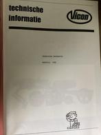 Naslagwerk technische instruktie Vicon monopill 1988, Boeken, Ophalen of Verzenden, Gelezen, Werktuigbouwkunde