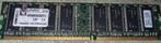 Kingston KVR400X64C3A / 512 MB DDR, Computers en Software, RAM geheugen, Gebruikt, Ophalen of Verzenden, DDR, Desktop
