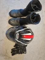 Compleet motorpak Furygan + Sidi schoenen + Airoh helm, Ophalen, Furygan, Tweedehands, Heren