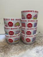 Douwe Egberts burendag mokken bekers 7x, Huis en Inrichting, Keuken | Servies, Ophalen, Nieuw, Overige stijlen, Kop(pen) en/of Schotel(s)