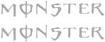 Monster Energy sticker set #14, Motoren, Accessoires | Stickers, Ophalen of Verzenden