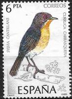 Spanje 1985 mi.2704 vogel BAARDGRASMUS nom. 6 Pta, Verzenden, Gestempeld