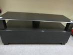 TV Audio meubel zwart glans Design KOOPJE !, Ophalen, 100 tot 150 cm, Glas, Zo goed als nieuw