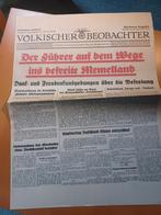 11 Duitse Kranten Tweede Wereldoorlog, Verzamelen, Nederland, Overige soorten, Ophalen of Verzenden