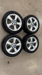 BMW 1 serie velgenset 17 inch met zomerbanden, Ophalen, Gebruikt, Velg(en), 17 inch