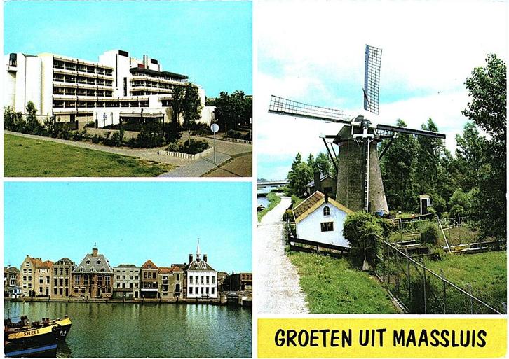 914202	Maassluis	ZH	1986	 		 Gelopen met postzegel, Verzamelen, Ansichtkaarten | Nederland, Gelopen, Zuid-Holland, 1980 tot heden