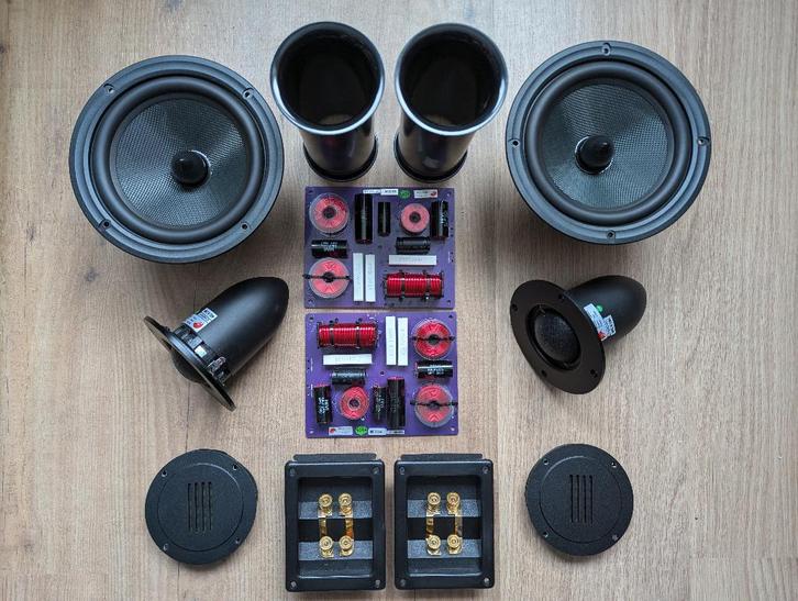 HiVi Swan DIY3.1-A speaker kit, Audio, Tv en Foto, Luidsprekers, Gebruikt, Overige typen, Minder dan 60 watt, Overige merken, Ophalen of Verzenden