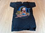 Vintage tour Band T Shirt Rod Stewart Body Wishes tshirt 198, Ophalen of Verzenden, Zo goed als nieuw, Maat 56/58 (XL), Zwart