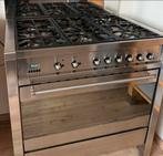 Smeg fornuis vrijstaand  6 pitten pits grote oven, Ophalen, Gebruikt, 60 cm of meer, Energieklasse A of zuiniger
