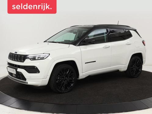Jeep Compass 4xe 240 Plug-in Hybride Electric S | Leder | St, Auto's, Jeep, Bedrijf, Te koop, Compass, 4x4, ABS, Achteruitrijcamera