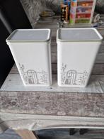 2 Bewaarbussen van Douwe Egberts Monaco, Huis en Inrichting, Keuken | Keukenbenodigdheden, Ophalen of Verzenden, Zo goed als nieuw