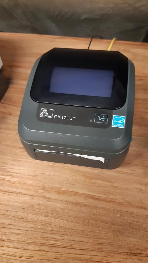 Zebra GK420d thermische labelprinter, Computers en Software, Labelprinters, Zo goed als nieuw, Ophalen of Verzenden