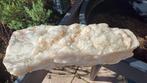 202522 Groot stuk Kwarts op Fluoriet 4,7kg mine Fontsante FR, Ophalen of Verzenden, Mineraal