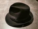 AKUBRA Hampton Zwart 57, Kleding | Heren, Ophalen of Verzenden, Zo goed als nieuw
