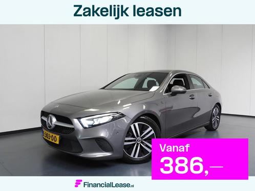 Mercedes-Benz A-Klasse A200 Aut. Luxury NAVI/LEER/SFEER/LED/, Auto's, Mercedes-Benz, Bedrijf, Lease, Financial lease, A-Klasse