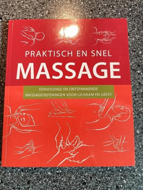 Praktische en snel Massage boek - Fiona Harrold, Boeken, Gezondheid, Dieet en Voeding, Nieuw, Gezondheid en Conditie, Ophalen of Verzenden