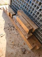 Douglas Palen 15x15 - Verschillende Lengtes, Doe-het-zelf en Verbouw, Hout en Planken, Geïmpregneerd, Gebruikt, Ophalen of Verzenden